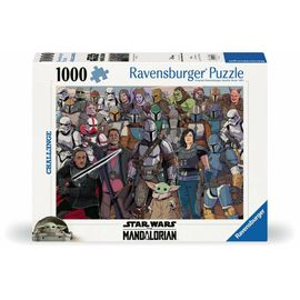 PUZZLE Puzzle 1000 p - Baby Yoda / Star Wars Mandalorian (Challenge Puzzle)