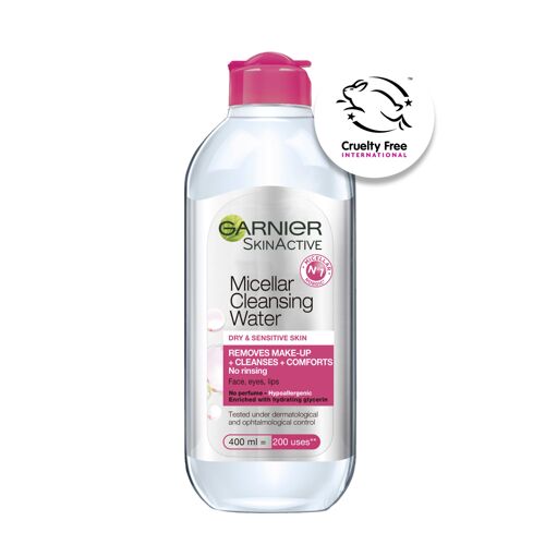 Garnier - Skin Active Micellar Cleansing Water For Dry Skin - 400ml 