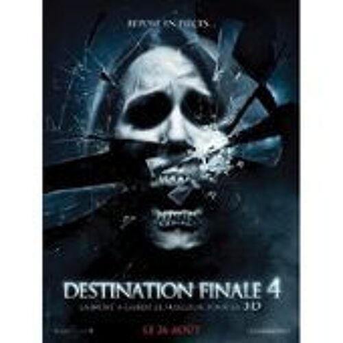 Destination Finale 4 - The Final Destination - David R. Ellis - Bobby Campo - Affiche De Cinéma Pliée 120x160 Cm