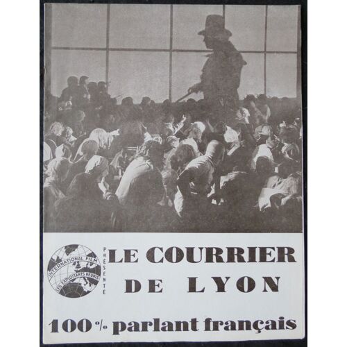 Le Courrier De Lyon - Film Parlant Réalisé En 1931 Par Arthur Maude Avec John Martin-Harvey, Norah Baring - Livret De Cinéma Original - Dossier De Presse - 8 Pages - 20x26 Cm - International Film