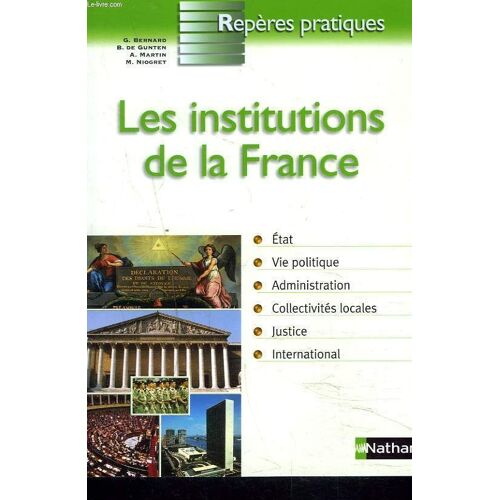 Les Institutioons De La France.