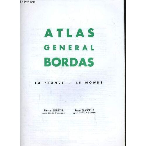 Atlas General Bordas.