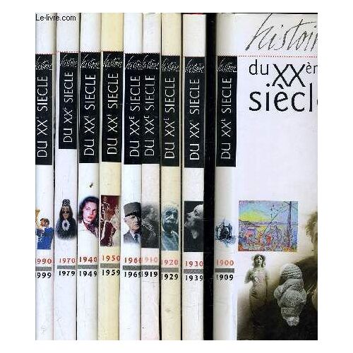 L'histoire Du Xx° Siecle - 9 Volumes ( Incomplet )  : De 1900 A 1979 + 1990 A 1999.