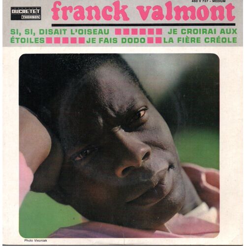 Franck Valmont Disque Vinyle 45 Tours