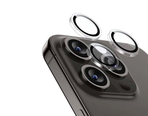 Protège Lentilles caméra iPhone 16 Pro / iPhone 16 Pro Max Garanti à vie Force Glass