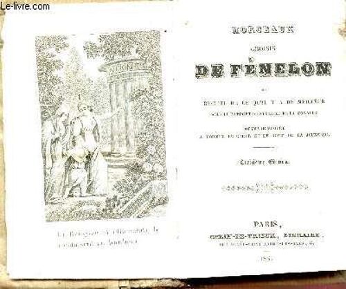 Morceaux Choisis De Fenelon Ou Recueil De Ce Qu'il Y A De Meilleur Sous Le Rapport Du Style Et De La Morale / Ouvragepropre A Former Le Coeur Et Le Gout De La Jeunesse.