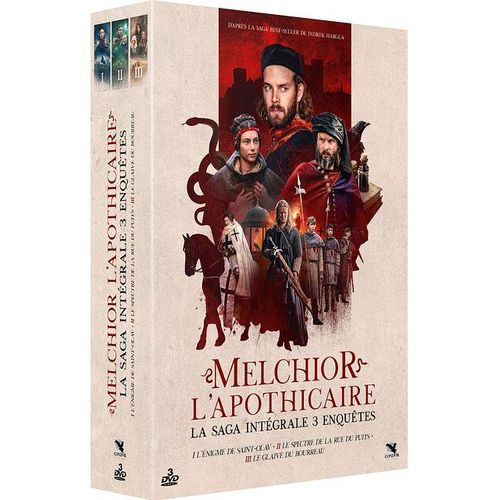 Melchior L'apothicaire : L'énigme De Saint-Olav + Le Spectre De La Rue Du Puits + Le Glaive Du Bourreau