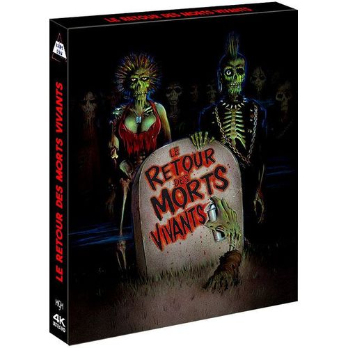 Le Retour Des Morts Vivants - 4k Ultra Hd + Blu-Ray - Coffret Collector Limité - Boîtier Futurepak Métal + Étui + Livret