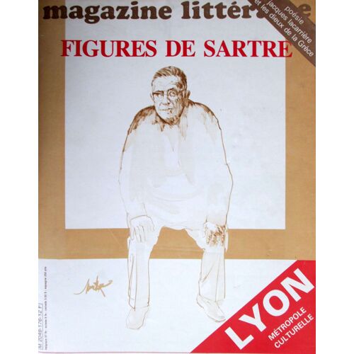 Magazine Littéraire  N° 176 : Figures De Sartre