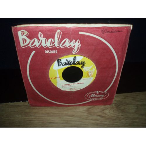 T'aimer Follement / Va Petite Etoile      ( Label Jaune ).