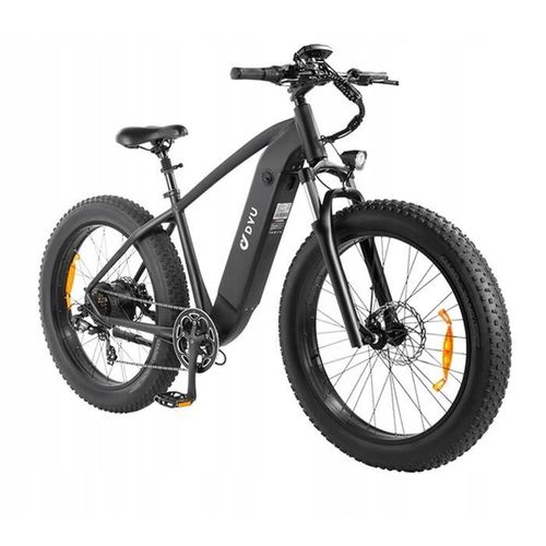 Dyu King750 Vélo Électrique 45km/H 750w 48v 20ah Roue Aluminium 26" Noir