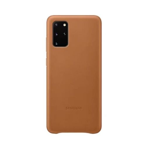 Coque pour Samsung Galaxy S20 Plus/S20+ de protection téléphone portable - cuir véritable - Brun