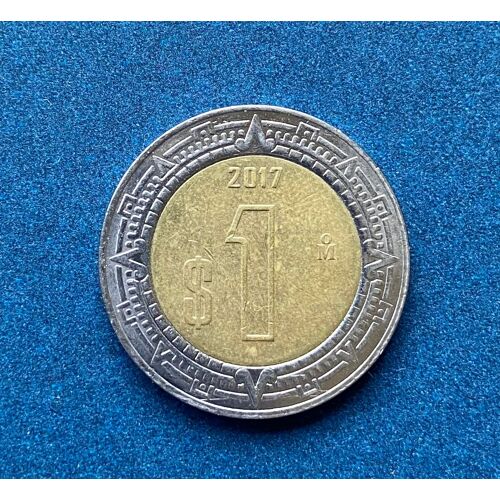 Pièce De 1 Dollar Mexique 2017