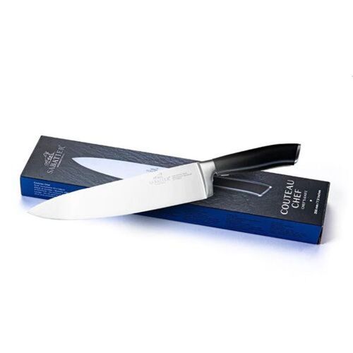 Couteau De Chef - Sabatier - Lion Sabatier Idéal - Lame 20 Cm - Acier N4116 Nitro+ - Poignée Pom