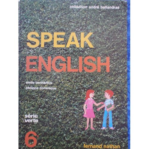 Speak  English 6e Série Verte