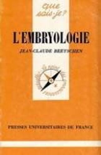 L'embryologie