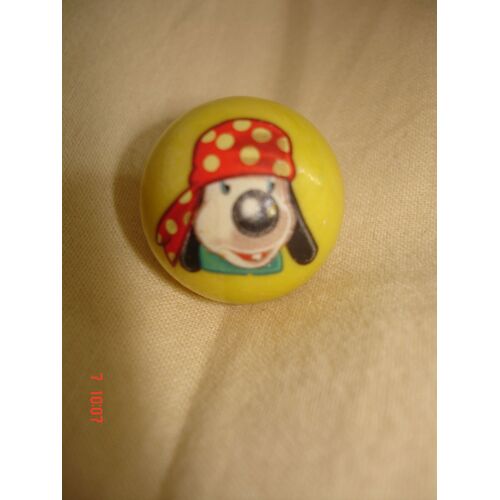 Bille Tobi Le Chien En Pirate - Lilibiggs - Jaune