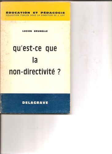 Qu'est-Ce Que La Non-Directivité ?