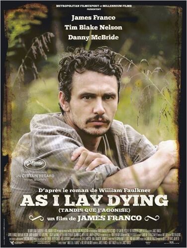 As I Lay Dying - Véritable Affiche De Cinéma Pliée - Format 120x160 Cm - De & Avec James Franco Avec Tim Blake Nelson, Danny Mcbride, Jim Parrack, Ahna O'reilly, Logan Marshall-Green, Beth Gran - 2013