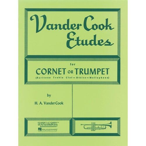 Hal Leonard - Vandercook Etudes Pour Cornet Ou Trompette
