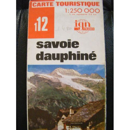Carte Ign N° 112  Savoie - Dauphine De 1977
