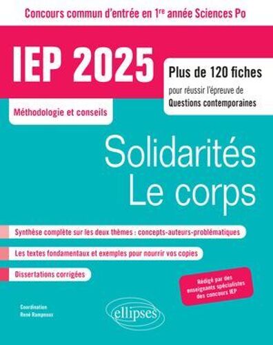 Concours Commun Iep 2025