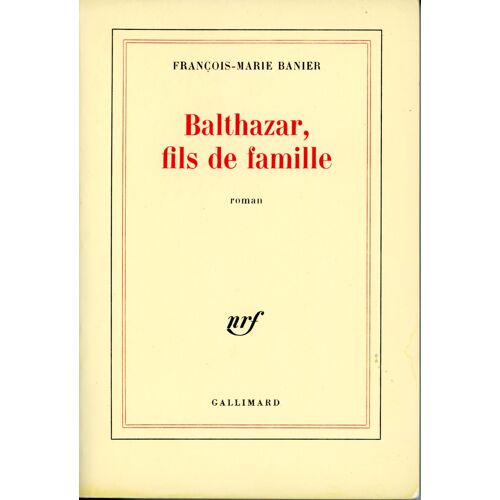 Balthazar Fils De Famille