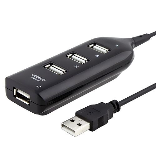 INSTEN® USB 2.0 Haute vitesse Mini 4 Port Hub Pour PC Desktop Notebook Ordinateur Mac