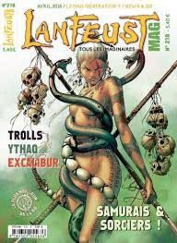 Lanfeust Mag 218 Samourais Et Sorciers / Trolls / Ythaq / Excalibur