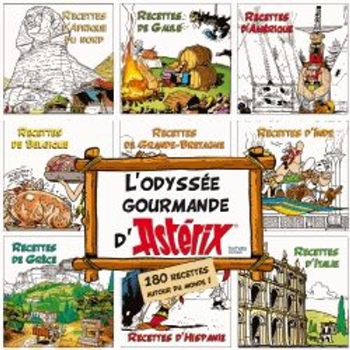 L'odyssée Gourmande D'astérix - 9 Volumes
