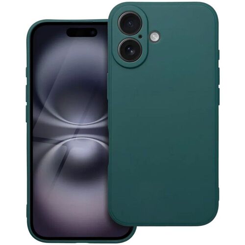 Coque TPU MAT iPhone 16 coloris vert