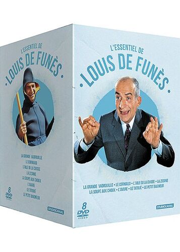L'essentiel De Louis De Funès - Coffret 8 Dvd - Pack