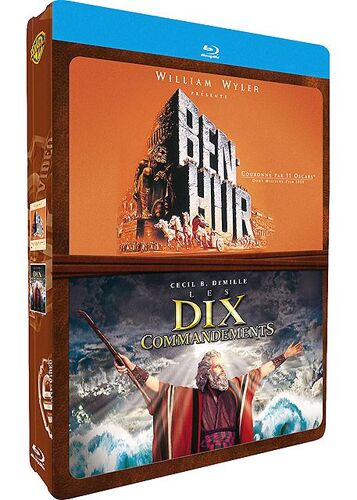 Ben-Hur + Les Dix Commandements - Édition Steelbook® Limitée - Blu-Ray
