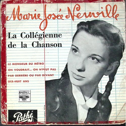 Marie Josée Neuville - La Collégienne De La Chanson - 1956