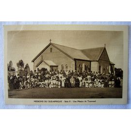 Cpa Missions Du Sud-Afrique Une Mission Au Transvaal