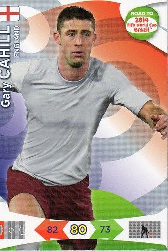 Gary Cahill -Panini Road To World Cup 2014 Adrenalyn Xl - N°64