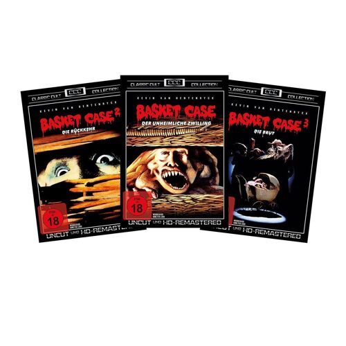 Basket Case 3er Package - Classic Cult Collection - Uncut - 3 Filme Auf 3 Dvds