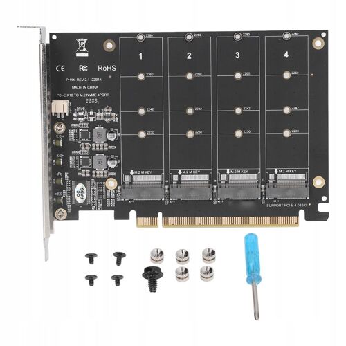 Adaptateur SSD M.2 NVME VERS PCIE X16