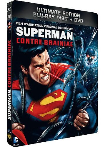 Superman Contre Brainiac - Blu-Ray + Dvd - Édition Boîtier Steelbook®