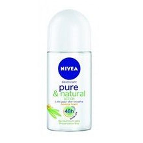 Nivea - Pure & Natural Jasmine Deodorant Roll-On 50ml 