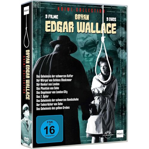 Bryan Edgar Wallace Box - Krimi Collection Mit 9 Spannenden Meisterwerken (Zzgl. Bonus: Edgar Wallace Gigantenbox - 9 Filme)