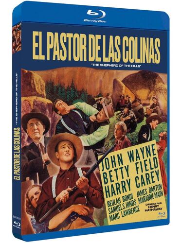The Shepherd Of Hills 1941 Blu-Ray Spanish Import, Plays In English Henry Hathaway, John Wayne, Betty Field