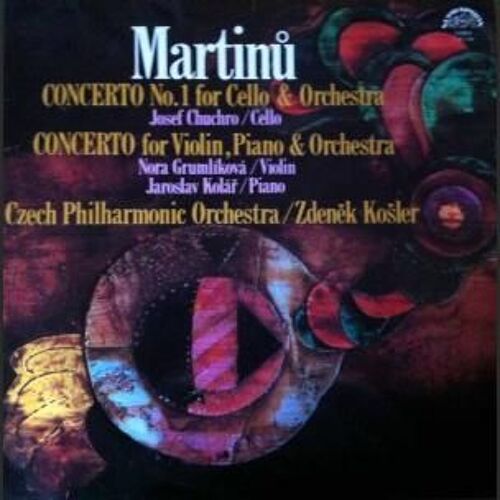 Bohuslav Martinu - Concerto N°1 For Cello&orchestra