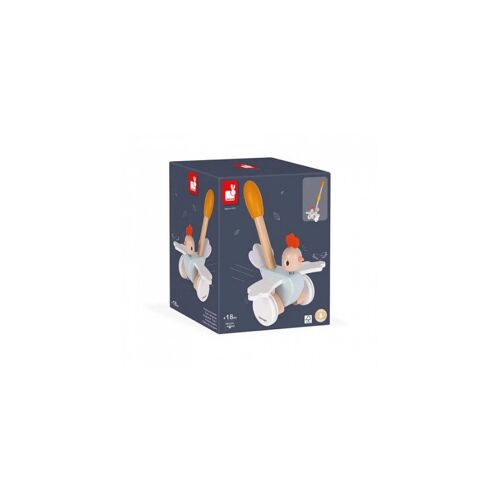 Poulette A Pousser En Bois