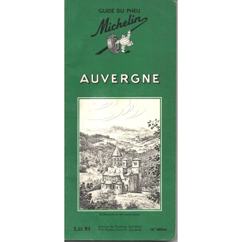 Guide Vert De Tourisme  Auvergne