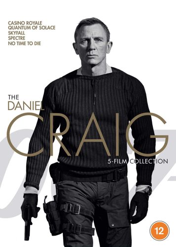 Daniel Craig 5-Film Collection Dvd 2021 2022