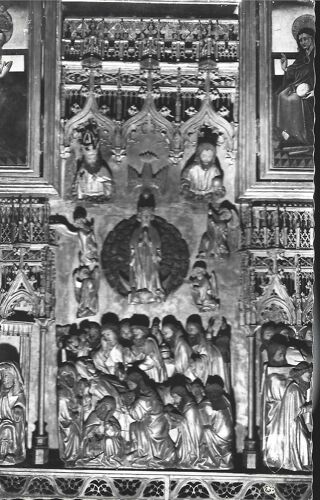 Ternant 'nièvre) - Petit Tryptique (Triomphe De La Vierge)