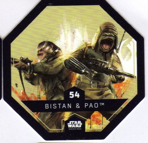 Jeton Leclerc Star Wars Rogue One N°54 Bistan & Pao Edition 2016