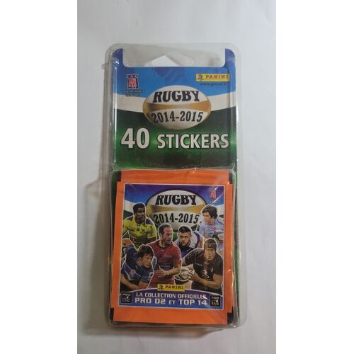 Blister De 40 Sticker Panini Rugby 2014-2015