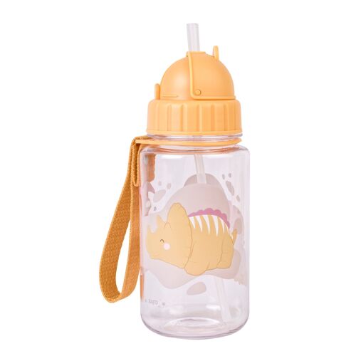 Saro - Bottle With Straw - Mustard (Sao74002) 